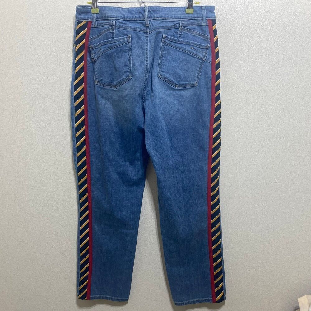 Tommy Hilfiger Side Stripe Boyfriend Jeans Size 12